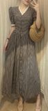  Jane Dress - Đầm Viền Cổ Tay Ngắn L36 