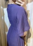  Viona Dress - Đầm Xoắn Eo Xô Lụa E104 