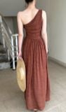  Lalyn Dress - Đầm Lệch Vai Nhấn Eo L31 