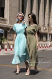  Laila Dress - Đầm maxi , cánh dơi nhấn eo - các màu PO01 