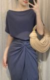  Mary Set - Set Áo Và Chân Váy Xoắn Eo L03 