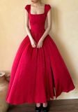  Adela Dress - Đầm Corset Cổ Điển Tay Hến V21 