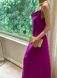  Rosalie Dress - Đầm Lụa 2 Dây Cổ Đổ LA45 