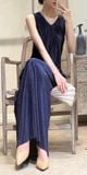  Dahlia Dress - Đầm Suông Cổ Tim dập li LA18 