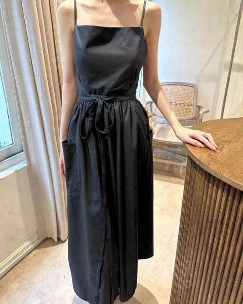  Olivia Dress - Đầm 2 dây cột eo L49 