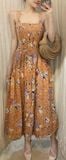  Floris Dress - Đầm Linen 2 Dây L43 