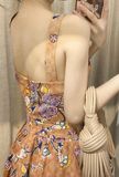  Floris Dress - Đầm Linen 2 Dây L43 