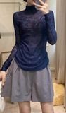  Clover Shirt - Áo thun hoa dài tay A57 