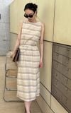  Kalia Dress - Đầm sát nách linen D985 