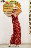  Jumpsuit Yếm Cột D649 