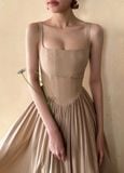  Elizabeth Dress - Đầm Corset Cổ Điển Hai Dây D0124 