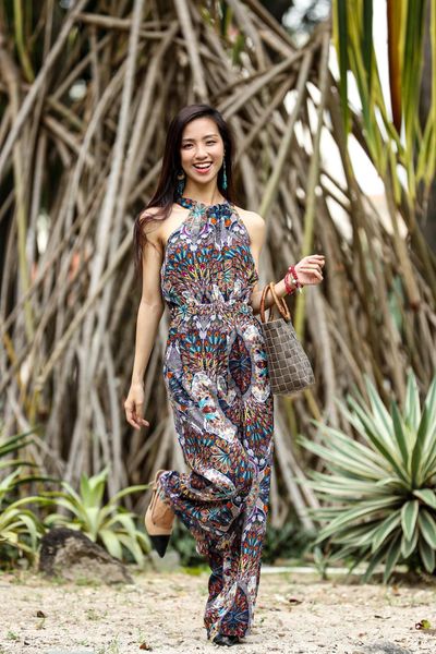  Jumpsuit Cột Yếm - J03 