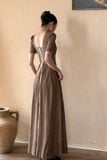  Belle Lace Dress - Đầm Corset Cổ Điển Tay Ngắn Q003 