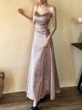  Isabela Dress - Đầm 2 Dây Cúp Ngực Hoạ Tiết 