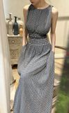  Keelin Set - Set áo và chân váy caro D963 
