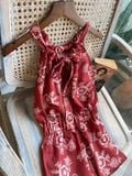  Jumpsuit Yếm Cột D649 