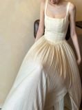  Elizabeth Dress - Đầm Corset Cổ Điển Hai Dây D0124 