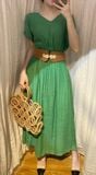  Laila Dress - Đầm maxi , cánh dơi nhấn eo - các màu PO01 