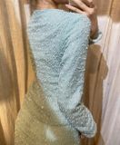  Kaly Set - Set Áo Khoác Và Chân Váy Tweed 