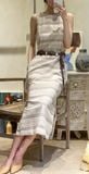  Kalia Dress - Đầm sát nách linen D985 