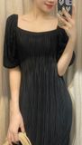  Elena Dress Đầm suông có tay lỡ cổ vuông D205 