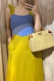  Jayla Dress - Đầm voan 2 màu tay cánh tiên D139 