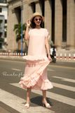  Amelia Ruffled Dress - Đầm maxi suông bèo tay D267 -> D272 D440 