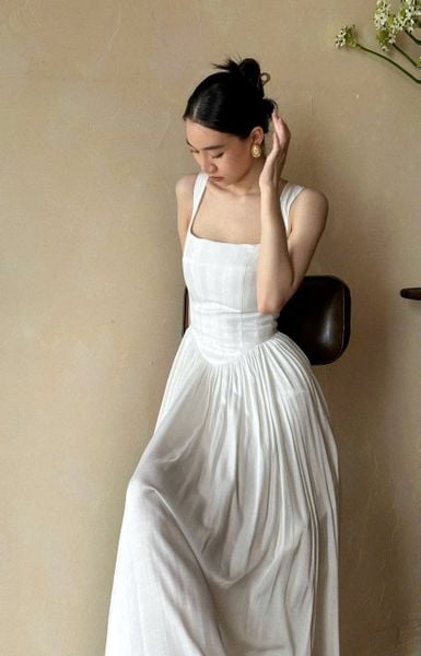  Elizabeth Dress - Đầm Corset Cổ Điển Hai Dây D0124 