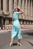 Laila Dress - Đầm maxi , cánh dơi nhấn eo - các màu PO01 