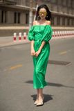  Classy Rosie Dress - Đầm trễ vai tay phồng cúp ngực D034 