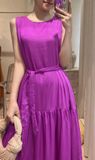  Emmie Dress - Đầm sát nách lụa các màu - D634 