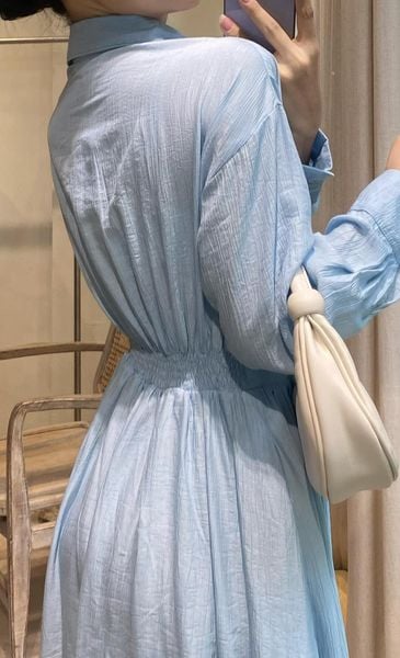  Hally Dress - Đầm Sơ Mi Tay Dài E59 