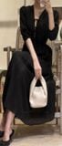  Sara Dress - Đầm tay lửng, thắt nơ ngực D004 D917 