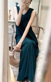  Dahlia Dress - Đầm Suông Cổ Tim dập li LA18 