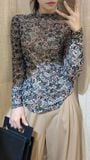  Clover Shirt - Áo thun hoa dài tay A57 
