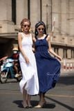  Eirlys Dress - Đầm maxi 2 dây chun eo D729 