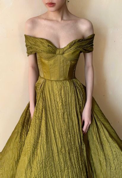  Stefany Dress - Đầm Trễ Vai Corset Q008 