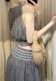  Keelin Set - Set áo và chân váy caro D963 