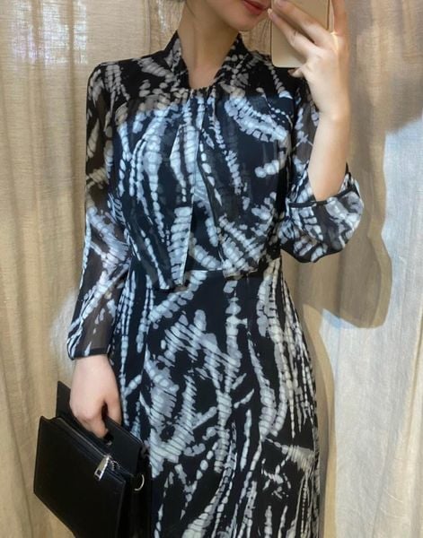  Eleanor Dress - Đầm Voan Tay Dài D03 