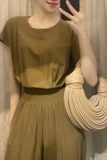  Belle Jumpsuit - Jumpsuit Tay Ngắn POQ47 