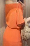  Mary Set - Set Áo Và Chân Váy Xoắn Eo L03 