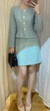  Kaly Set - Set Áo Khoác Và Chân Váy Tweed 