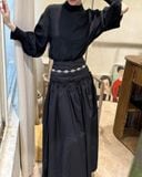 Cecilia Top - Áo Lụa Tay Dài D992 