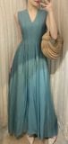  Ela Dress - Đầm Midi Cổ V Xếp Ly V09 