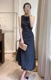  Ernesta Dress - Đầm Sát Nách Nhún Eo 
