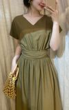  Laila Dress - Đầm maxi , cánh dơi nhấn eo - các màu PO01 