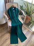  Jumpsuit cổ sơ mi - D731 