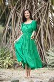  Callie Dress - Đầm cổ vuông nhấn eo 4 tầng D02 