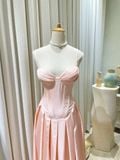  Elsie Dress - Đầm Corset Lụa Q002 
