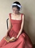  Elizabeth Dress - Đầm Corset Cổ Điển Hai Dây D0124 